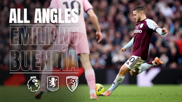 ALL ANGLES Emi Buendía vs AFC Bournemouth