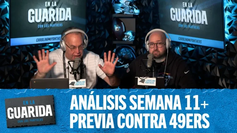 Análisis Semana 11 Previa contra 49ers En La Guarida con los Panthers Ep. 39 Carolina Panthers