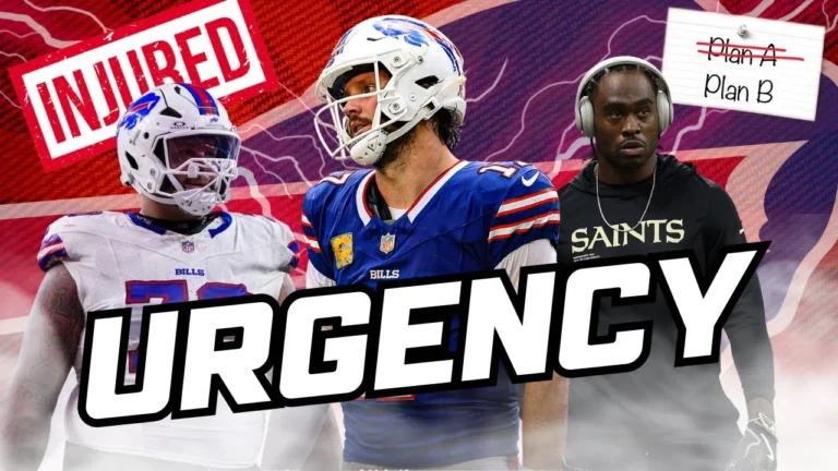 Where are THE BILLS as they head to Pittsburgh? URGENCY, injuries and BRANDIN COOKS