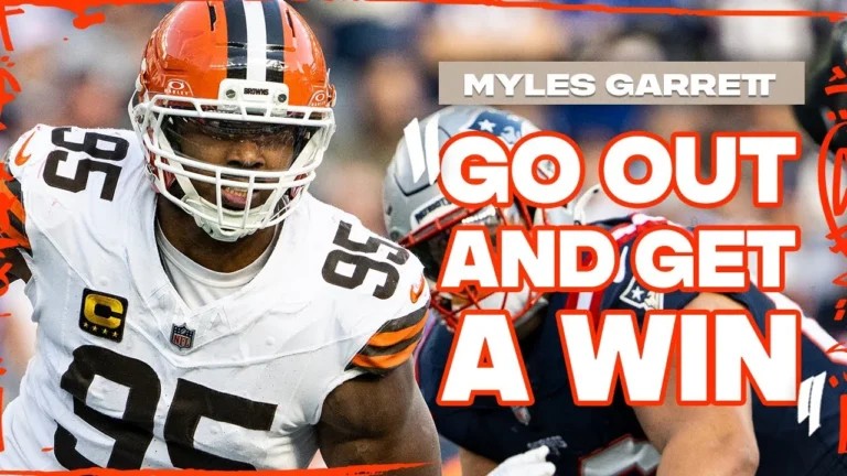 Myles Garrett Press Conference: Go out and get a win