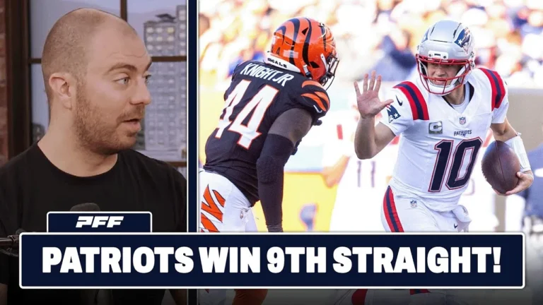 New England Patriots vs. Cincinnati Bengals Review PFF Grade Release Show