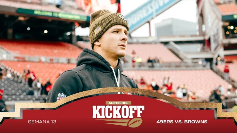 Antes del Kickoff: Semana 13 San Francisco 49ers vs. Cleveland Browns