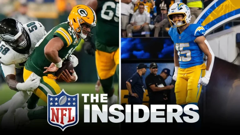 Whats wrong with the Packers offense?, Chargers WR Ladd McConkey joins the show The Insiders