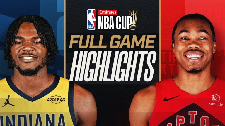 PACERS at RAPTORS EMIRATES NBA CUP FULL GAME HIGHLIGHTS November 26, 2025