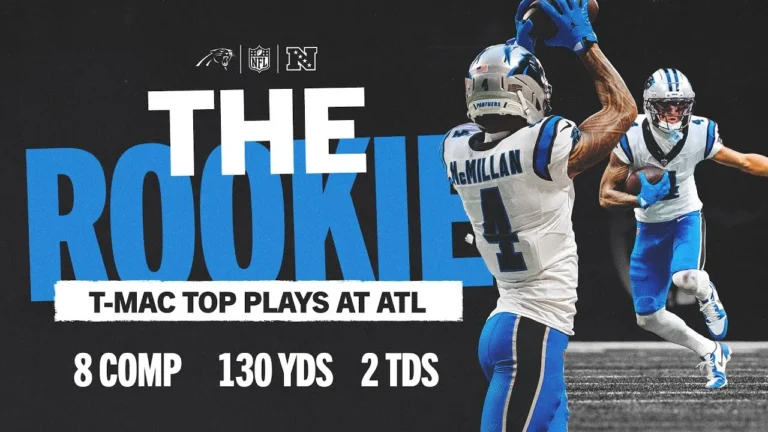 Tetairoa McMillan’s Best Plays from his 2-TD game vs. Falcons Week 11 Carolina Panthers