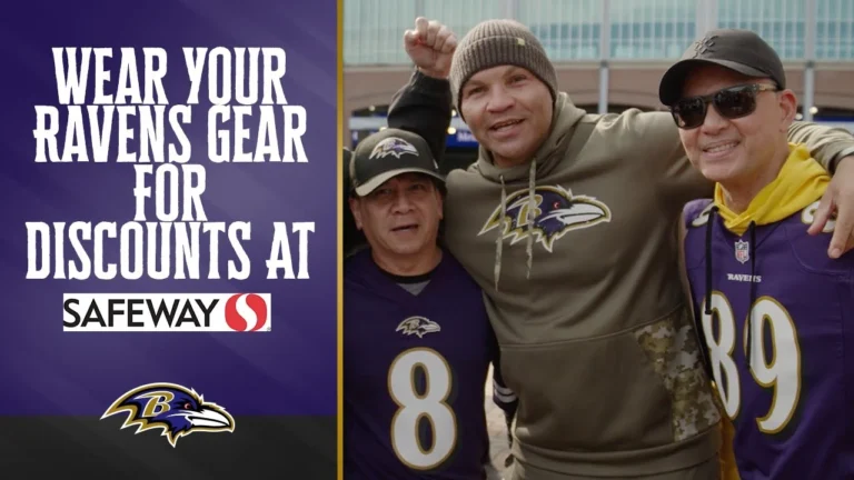 Wear Your Ravens Gear For Discounts At Safeway Baltimore Ravens