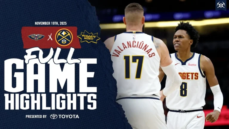 Denver Nuggets BEAT New Orleans Pelicans Toyota Game Recap