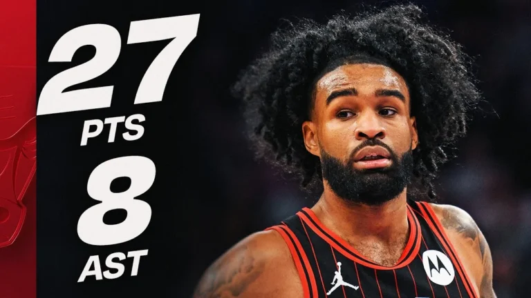 Coby White Makes His Season Debut! November 16, 2025