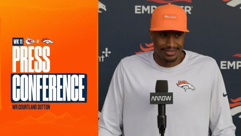 WR Courtland Sutton on Broncos Week 11 game vs. KC: Its another week, its another opportunity