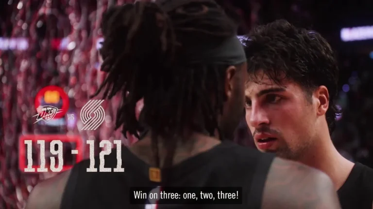 Portland Trail Blazers COMEBACK In Spectacular Fashion To Defeat Oklahoma City Thunder Mini-Movie