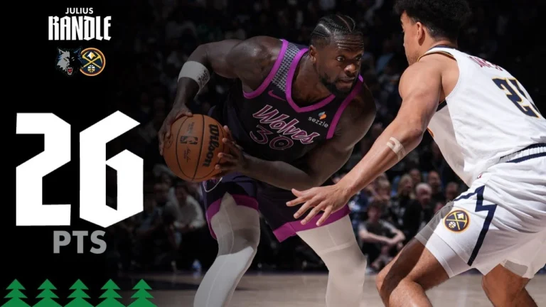 Julius Randle Finishes With 26 Points In Battle With Denver 11.15.25
