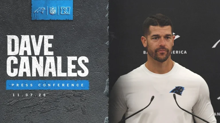 Dave Canales shares game designation updates ahead of Week 10 Carolina Panthers