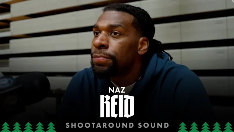 We Have A Lot Of Really Good Players On The Team… Naz Reid Shootaround Sound 11.03.25