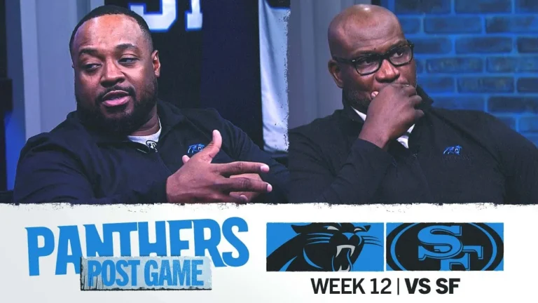 Panthers at 49ers Week 12 Reaction Postgame Show Carolina Panthers
