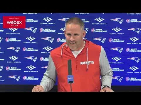 Josh McDaniels: I’m Encouraged With What We are Doing. Patriots Press Conference