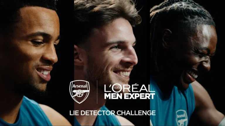 Arsenal Lie Detector Roman Kemp, Eze, Nwaneri & Rice LOréal Men Expert