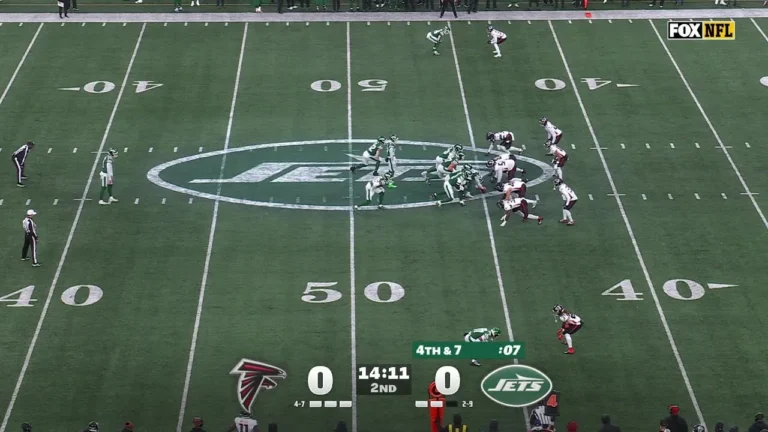 Muffed punt leads to a Breece Hall touchdown