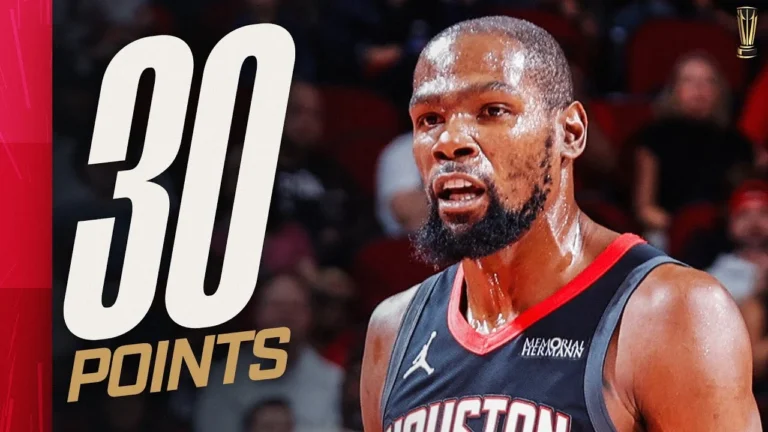 Kevin Durant Was In A GROOVE With 30 PTS vs Trail Blazers November 14, 2025