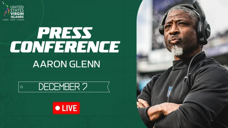 Aaron Glenn Postgame Press Conference (12 7) New York Jets vs. Miami Dolphins Week 14