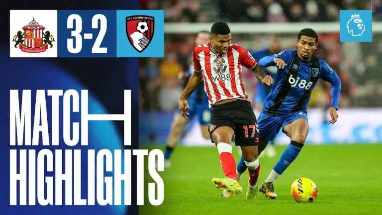 Tyler Adams scores worldie in away defeat Sunderland 3-2 AFC Bournemouth
