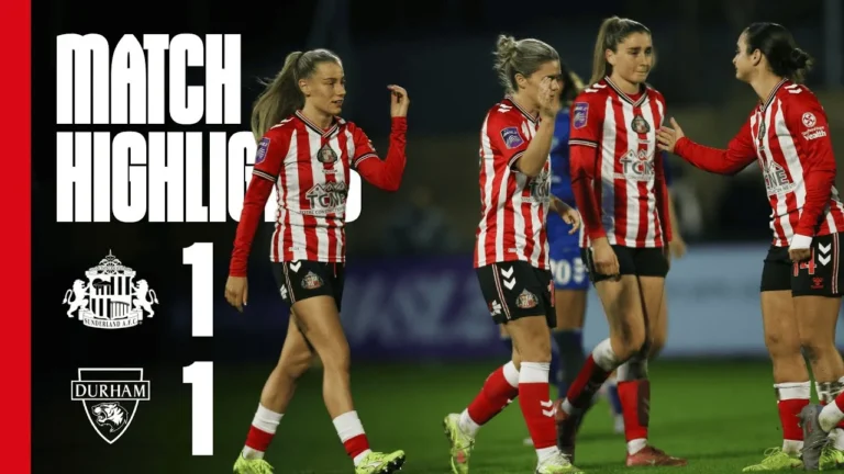 Lasses Claim Wear-River Derby Victory On Penalties SAFC Women 1-1 Durham Women Subway League Cup