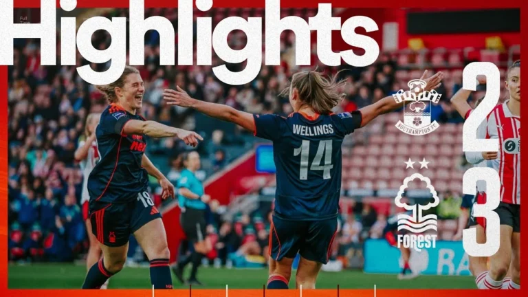 Charlie Wellings BRACE! Southampton 2-3 Forest Women Barclays WSL2 Highlights