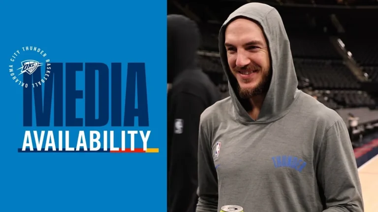 Shootaround Media One on One with Ajay Mitchell November 4, 2025 OKC Thunder