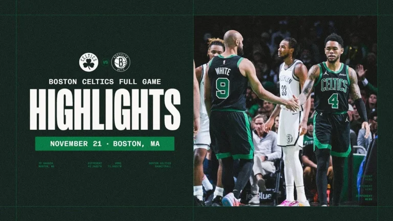 Boston Celtics fall 113-105 to Brooklyn Nets Extended Highlights