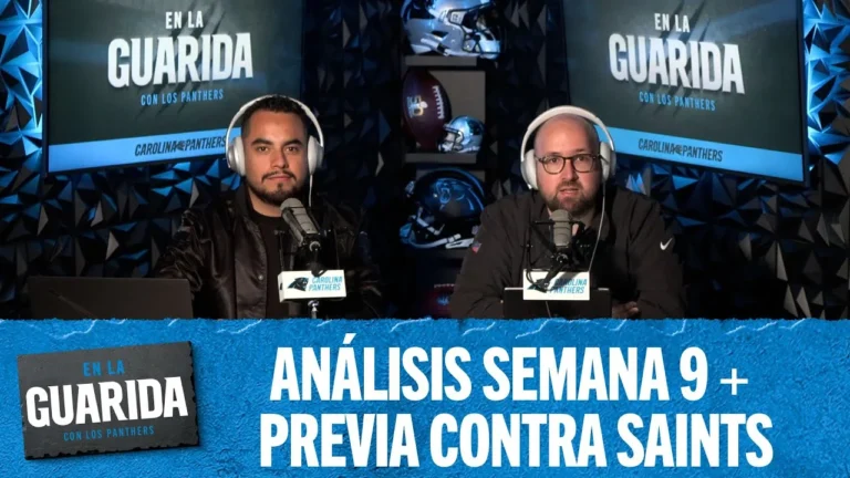 Análisis Semana 9 Previa contra Saints En La Guarida Con Los Panthers Ep. 37 Carolina Panthers