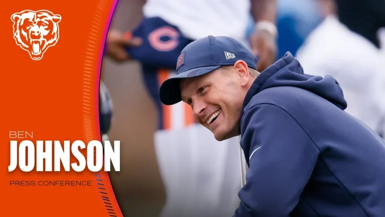Ben Johnson on getting Bears ready for Black Friday game vs. Eagles Press Conference