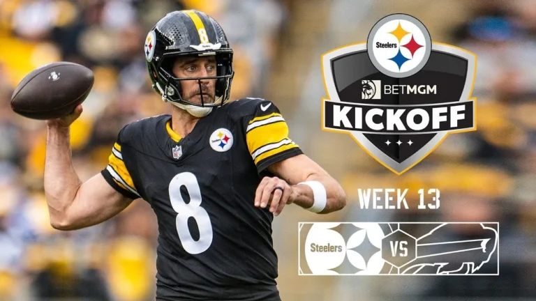 Steelers Kickoff: Week 13 vs. Bills Preview Pittsburgh Steelers