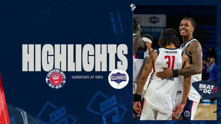 Highlights: Capital City Go-Go at Greensboro Swarm 11.28.25