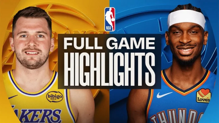LAKERS at THUNDER FULL GAME HIGHLIGHTS November 12, 2025