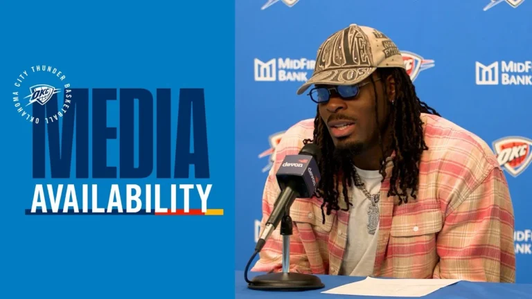 Lu Dort on transition defense Post Game Media November 19, 2025