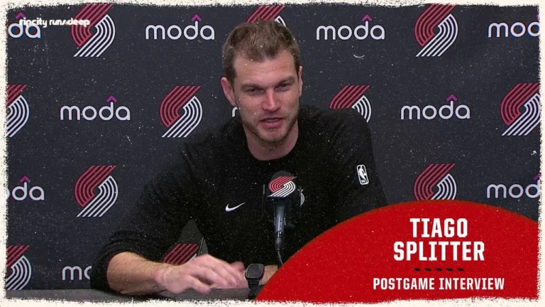 Tiago Splitter Postgame Media Availability at Dallas Mavericks November 16th, 2025
