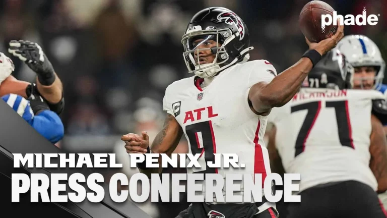 Michael Penix Jr. on Atlanta Falcons performance vs Indianapolis Colts in Berlin Press Conference
