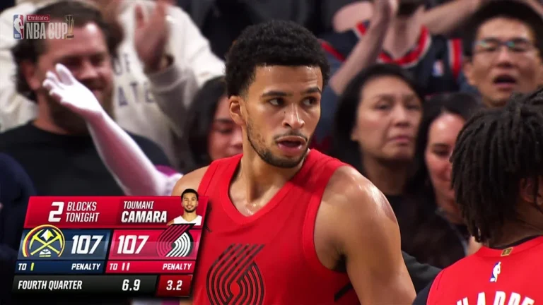 Final 4:07 CRAZY NBA CUP ENDING Trail Blazers vs Nuggets October 31, 2025