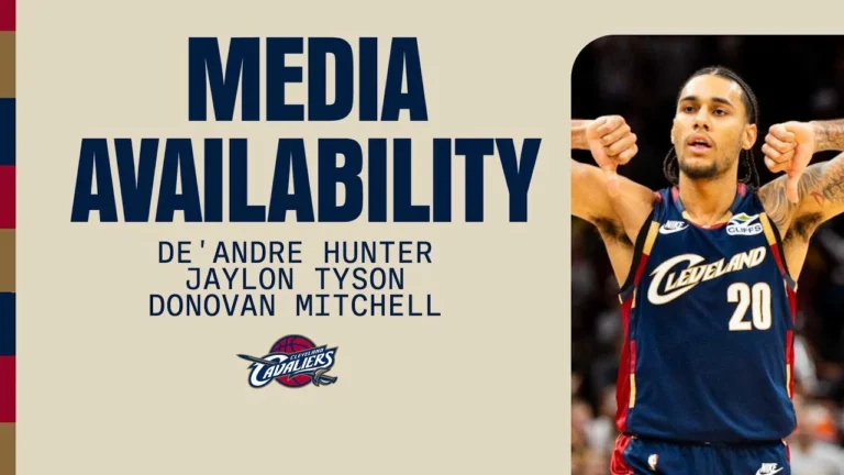 Cavs vs Bulls De’Andre Hunter, Jaylon Tyson, Donovan Mitchell Post Game 11.8.2025
