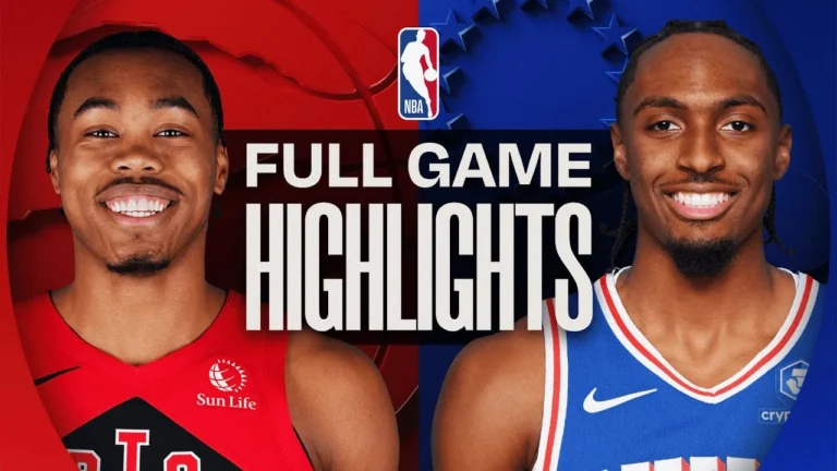 RAPTORS at 76ERS FULL GAME HIGHLIGHTS November 8, 2025