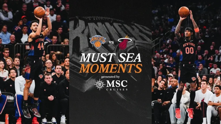 Knicks Win Against Miami Heat At Madison Square Garden November 14, 2025