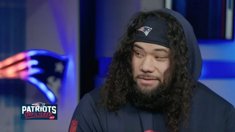 Khyiris Tonga Discusses the Patriots Strong Run Defense, His Journey to the NFL and More Patriots
