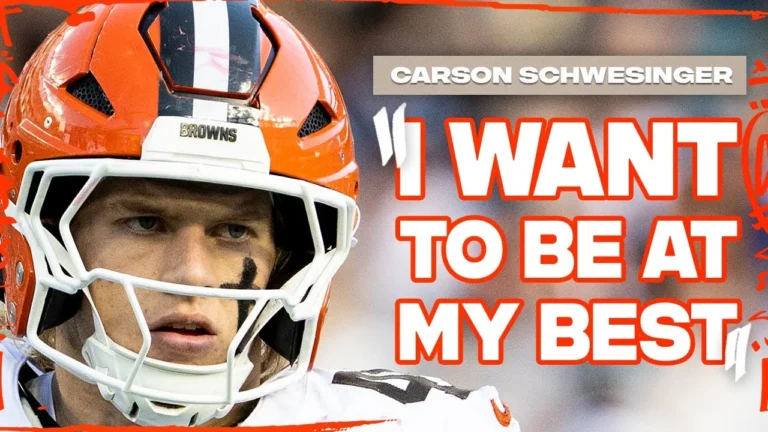 Carson Schwesinger Press Conference: I want to be at my best