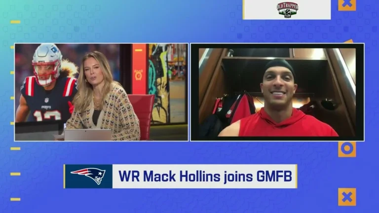 Mack Hollins Talks Drake Mayes Growth & Connection with Special Olympics Good Morning Football