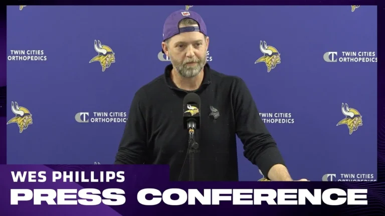 Wes Phillips on Justin Jefferson, Quarterback Development, Pass Protection, Packers Strong Defense