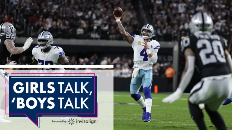 Are the Cowboys Back in Rhythm? Girls Talk, ‘Boys Talk