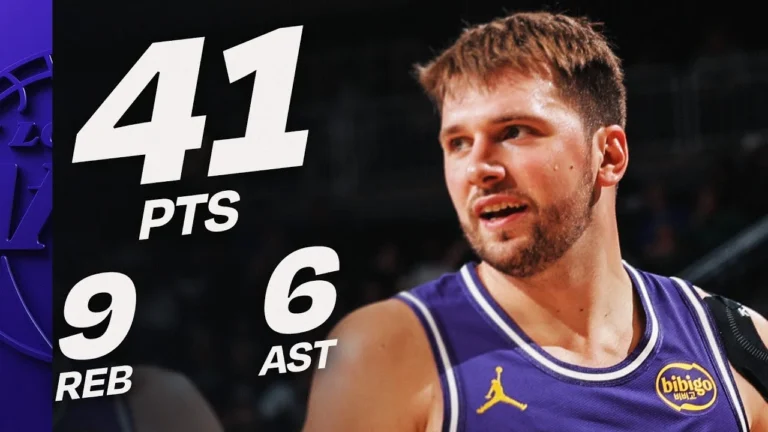 Luka Dončić’s 4th 40 PT Game OF THE SEASON! November 15, 2025