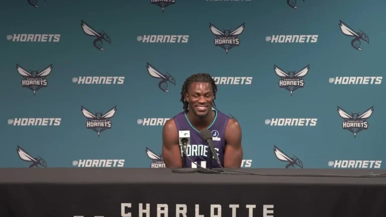 Hornets vs Jazz: Sion James Postgame Media Availability 11 2 2025