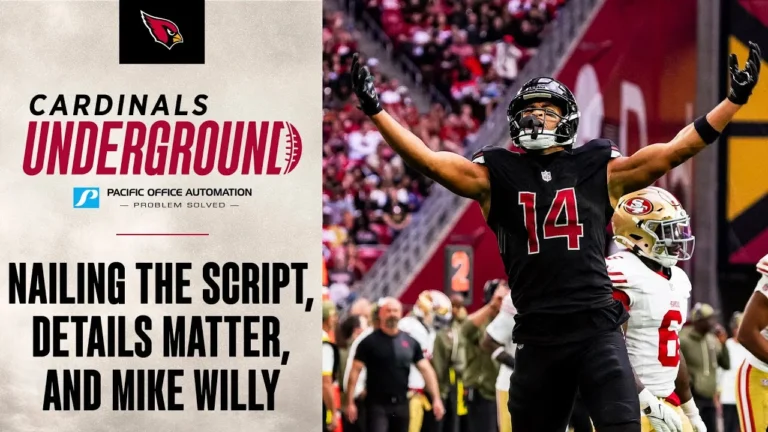 Cardinals Underground – Nailing The Script, Details Matter, And Michael Wilson Rises To Occasion
