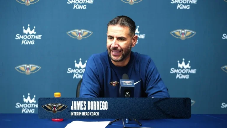 James Borrego on loss, Pelicans rookies Pelicans-Thunder Postgame 11 17 2025
