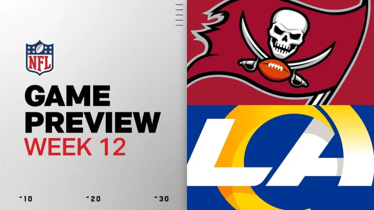 Tampa Bay Buccaneers vs Los Angeles Rams Week 12 Game Preview